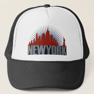 New- York CitySkyline Truckerkappe