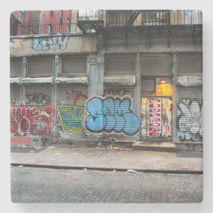 New- York Citystraßen-städtisches Foto Steinuntersetzer