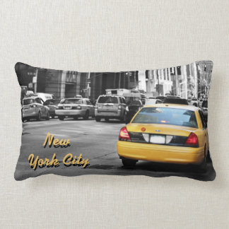 New- York Citystraßengelbtaxi Lendenkissen