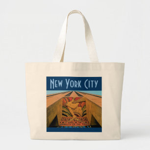 New- York Citytasche Jumbo Stoffbeutel