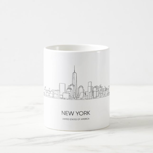 New- York CityTasse Kaffeetasse (Mittel)