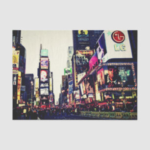New- York CityTimes Square-Seidenpapier Seidenpapier