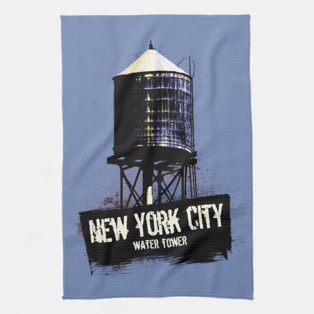 New- York CityWasserturm-Tee-Tücher Handtuch (Vertikal)