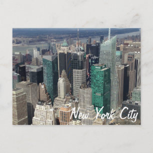 New- York Citywolkenkratzer-Postkarte Postkarte