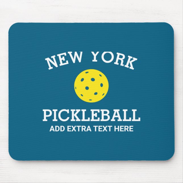 New York Ckleball Add Club Partner Name _1  Mousepad (Vorne)