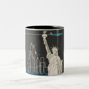 New York Coffee Tasse