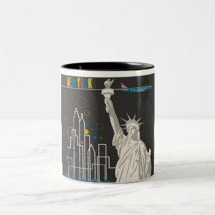 New York Coffee Tasse