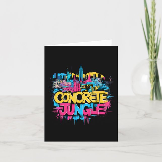 New York Concrete Jungle Karte (Vorderseite)