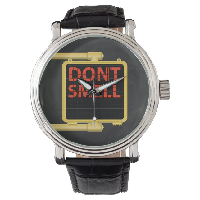 New York Crosswalk - Schildchen riechen Armbanduhr (Vorderseite)