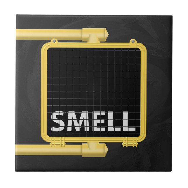 New York Crosswalk - Schildchen riechen Fliese (Vorderseite)