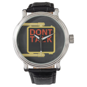 New York Crosswalk Sign Talk Armbanduhr