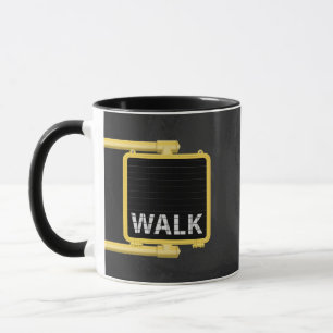 New York Crosswalk Sign Walk Tasse