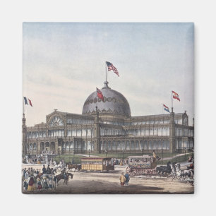 New York Crystal Palace Magnet