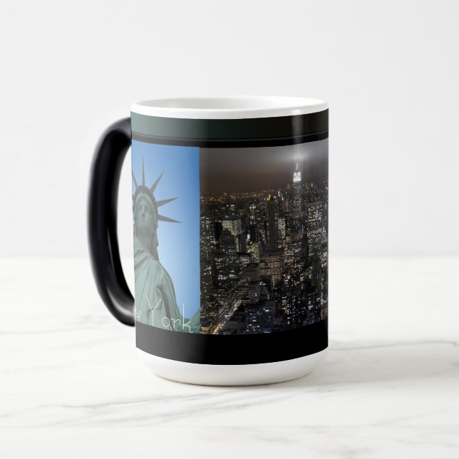 New York Cup City New York Night Tasse (Vorderseite Links)