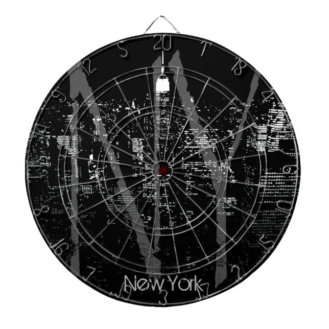 New York Dartboard New York Cool NYC Dartboard Dartscheibe (vorne)