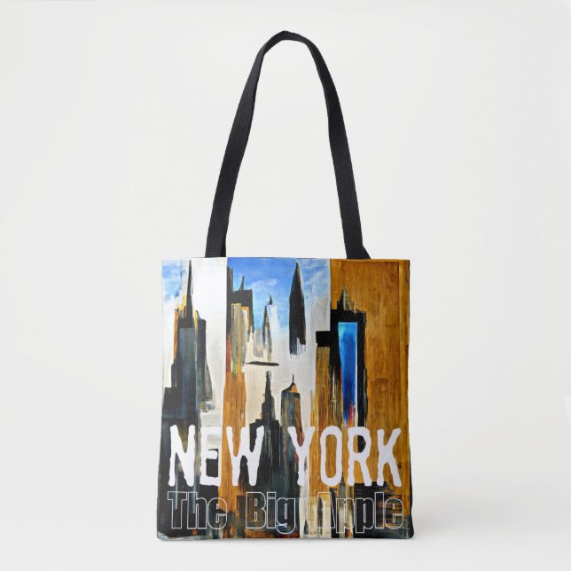 New York Das Abstrakte Bild von Big Apple (Vorderseite)