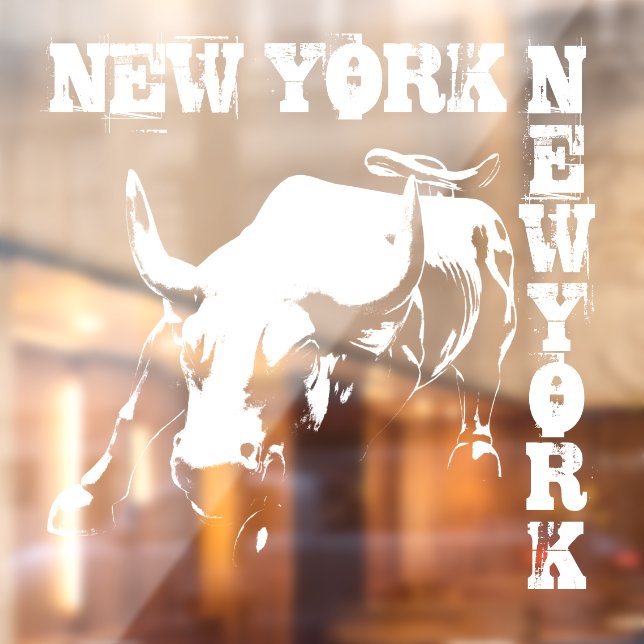 New York Decal New York Souvenir Window Cling Fensteraufkleber (Blatt 2)