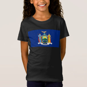 New York: Der Empire State, Zuhause der Big Apple  T-Shirt