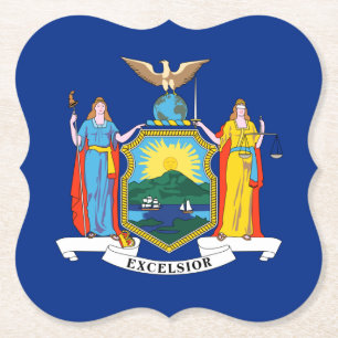 New York: Der Empire State, Zuhause der Big Apple  Untersetzer