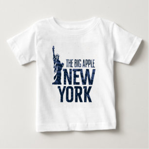New York Der große Apfel Baby T-shirt