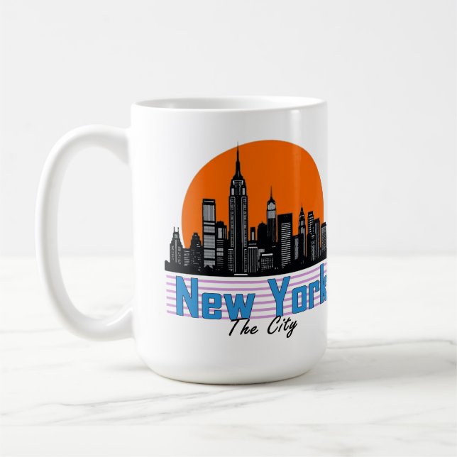 New York - Die Stadt Kaffeetasse (Links)