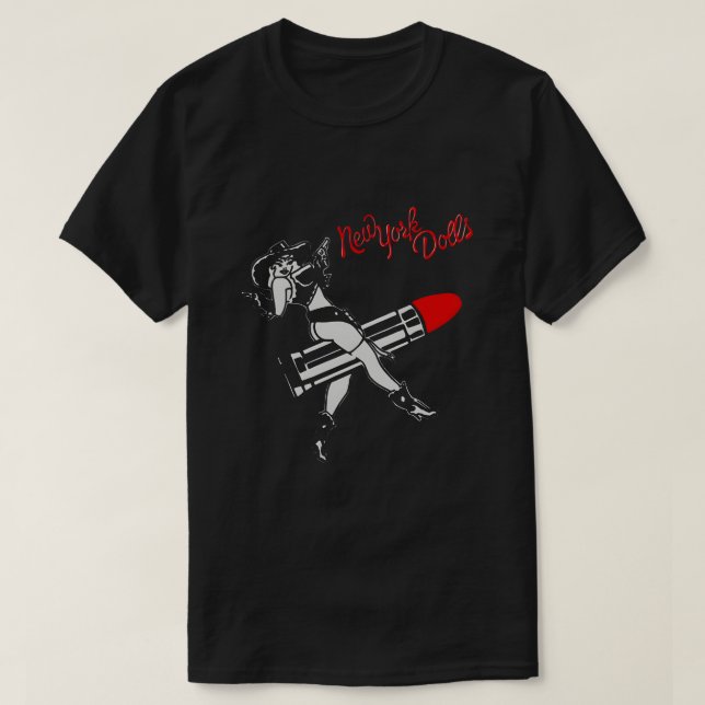 New York Doll's (Red) Lipstick & Cow Girl T-Shirt
