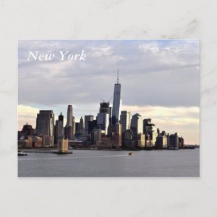 New York, Downtown Postcard Postkarte