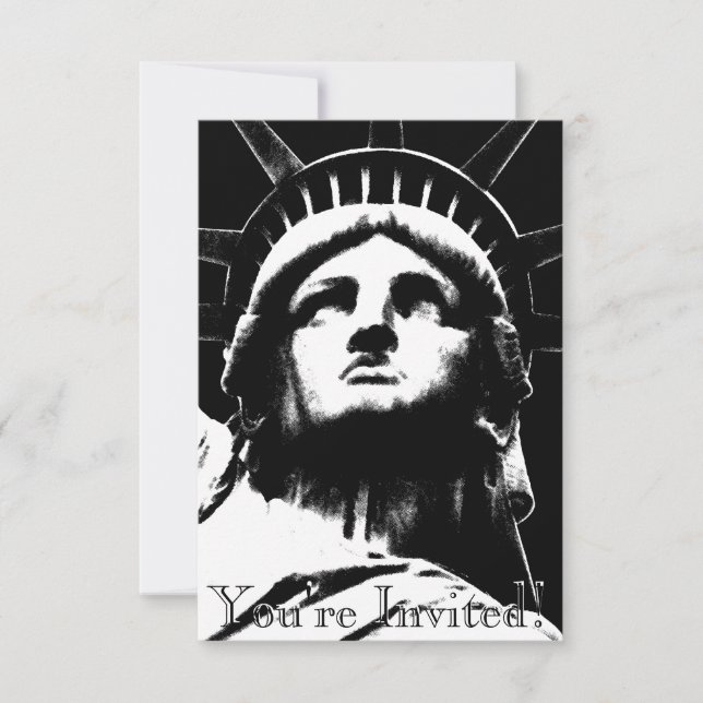 New York Einladungen Personalisiert New York UAWG (Vorderseite)