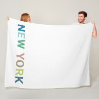 New York: Farbiger Text