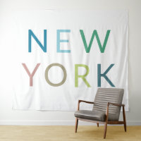 New York: Farbiger Text