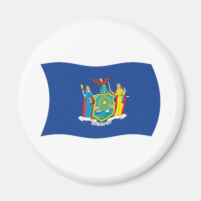 New York Flag Magnet (Vorne)
