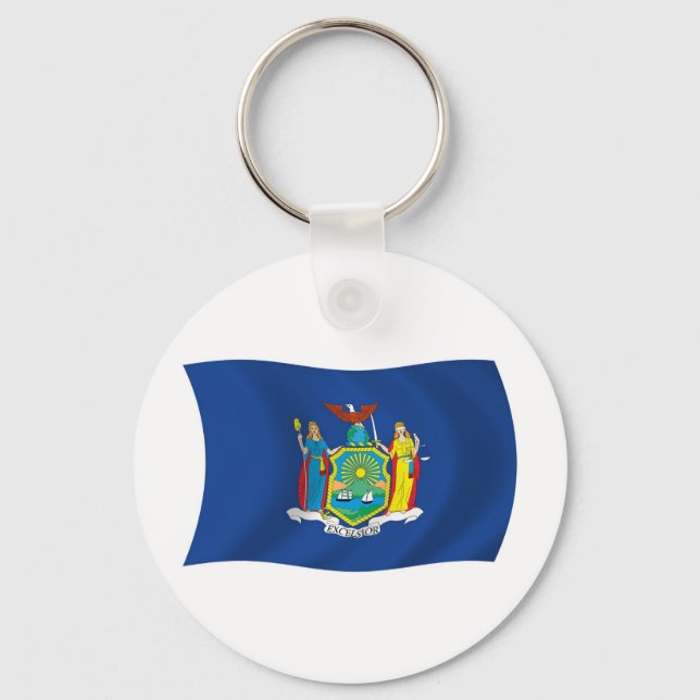 New York Flag Schlüsselanhänger (Vorderseite)