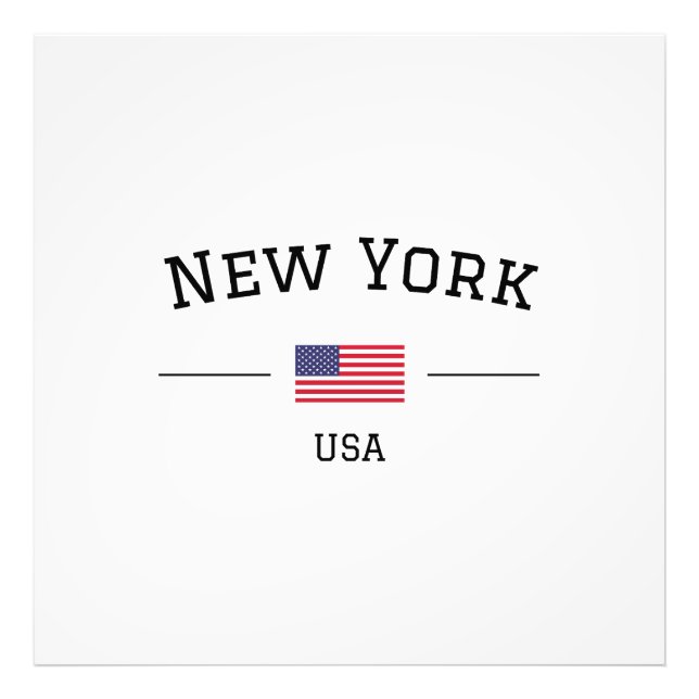 New York Fotodruck (Vorne)