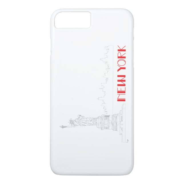 New York, Freiheitsstatue Cool Case-Mate iPhone Hülle (Rückseite)