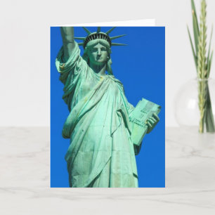 New York, Freiheitsstatue Karte