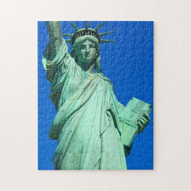 New York, Freiheitsstatue Puzzle (Vertikal)