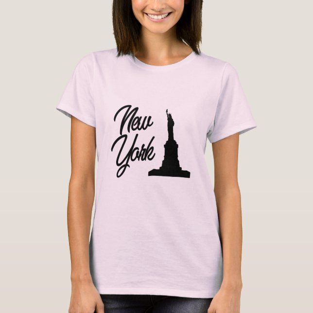 New York, Freiheitsstatue T-Shirt (Vorderseite)