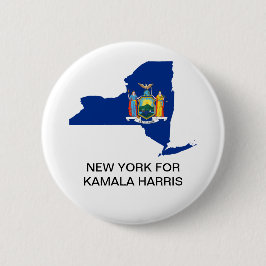 NEW YORK für Kamala Harris 2024 Button