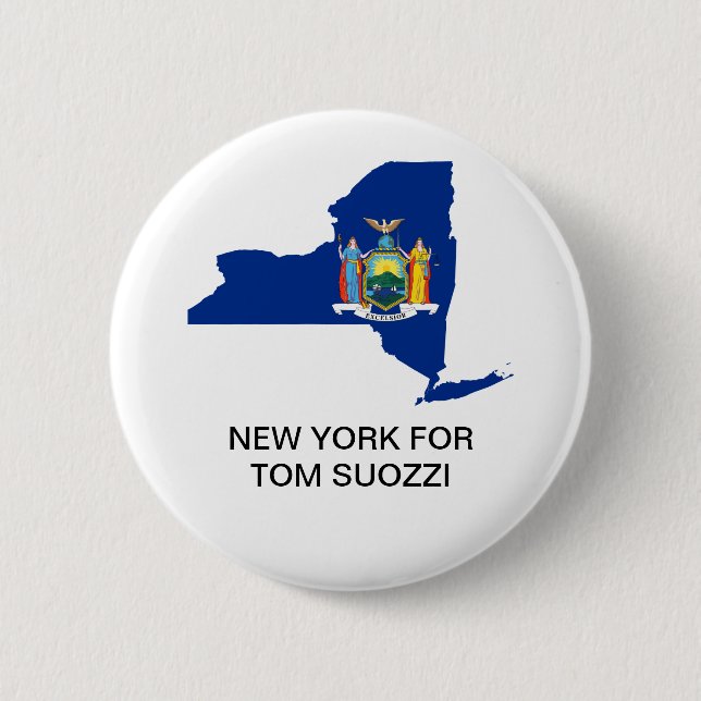 NEW YORK FÜR TOM SUOZZI GOVERNOR BUTTON (Vorderseite)