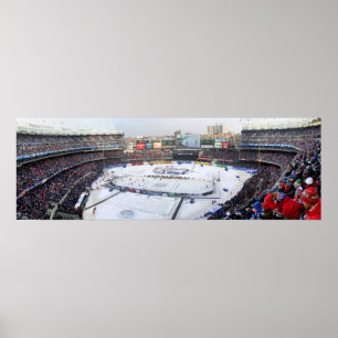 New York gegen New-Jersey im Bronx Poster