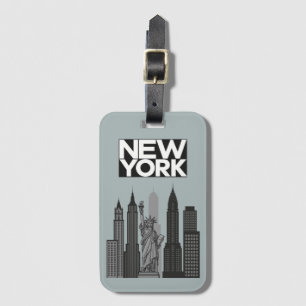 New York Gepäckanhänger