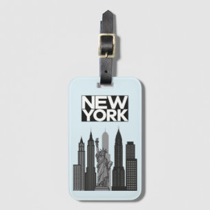 New York Gepäckanhänger