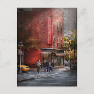 New York - Geschäft - Die alte Feinkosthandlung Postkarte
