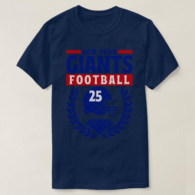 New York Giants 1925 Amerikaner T-Shirt (Design vorne)