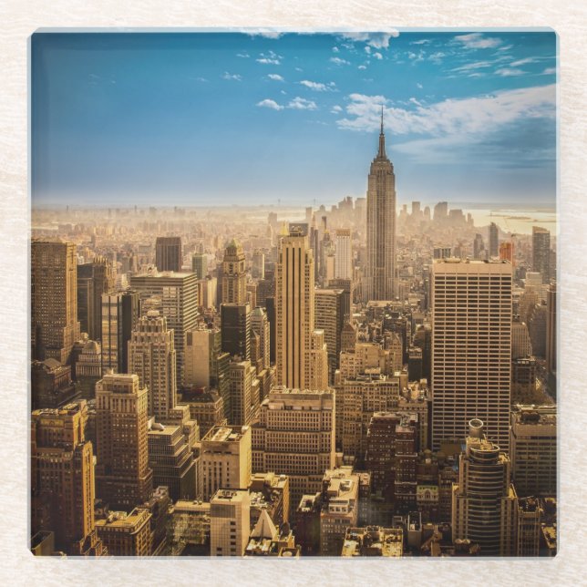 New York Glasuntersetzer (Vorderseite)