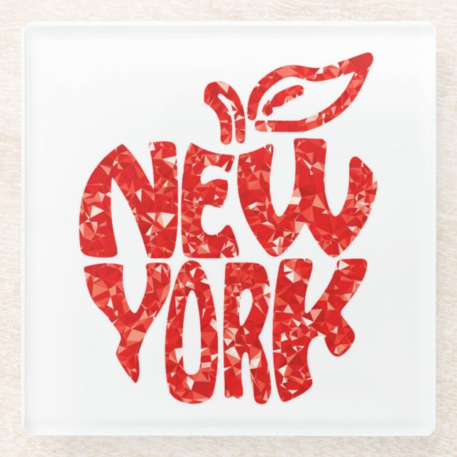 NEW YORK GLASUNTERSETZER (Vorderseite)