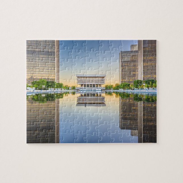 New York Government Gebäude Hauptstadt Hill Americ Puzzle (Horizontal)