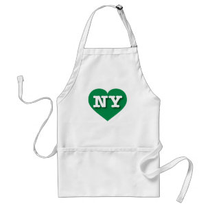 New York Green Heart - I Liebe NY Schürze