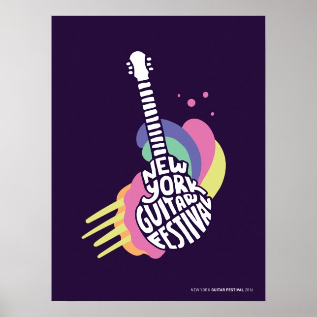 New York Guitar Festival 2016 Poster (Vorne)
