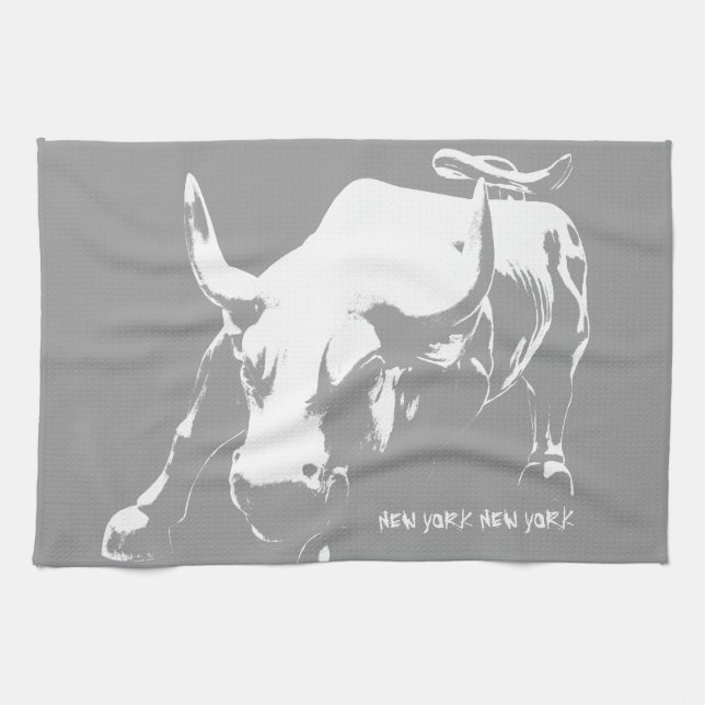 New York Handtuch Personalisiert NYC Souvenir Teet (Horizontal)